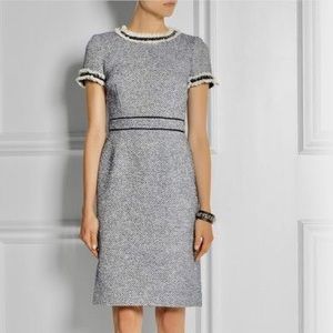 Very New Tory Burch Rosemary Tweed Dress Size 2